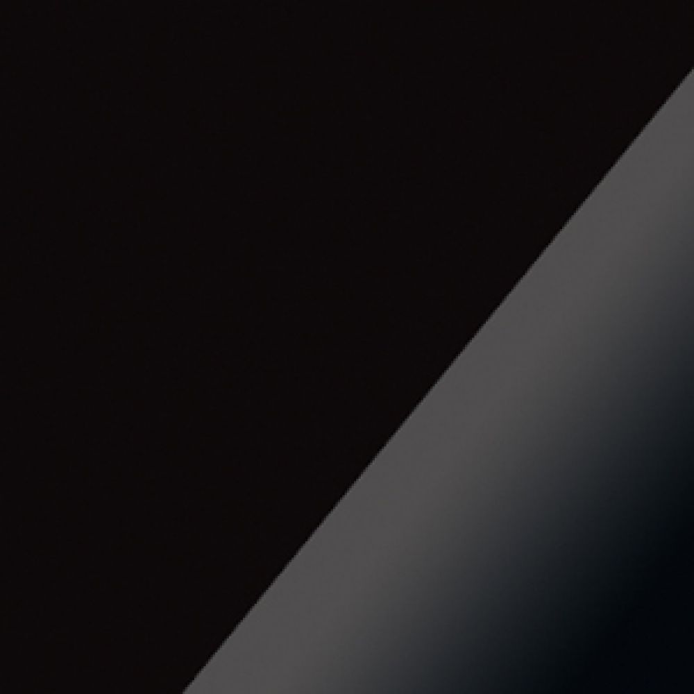 Komoda King 04  Dekor lamina černá/černý lesk