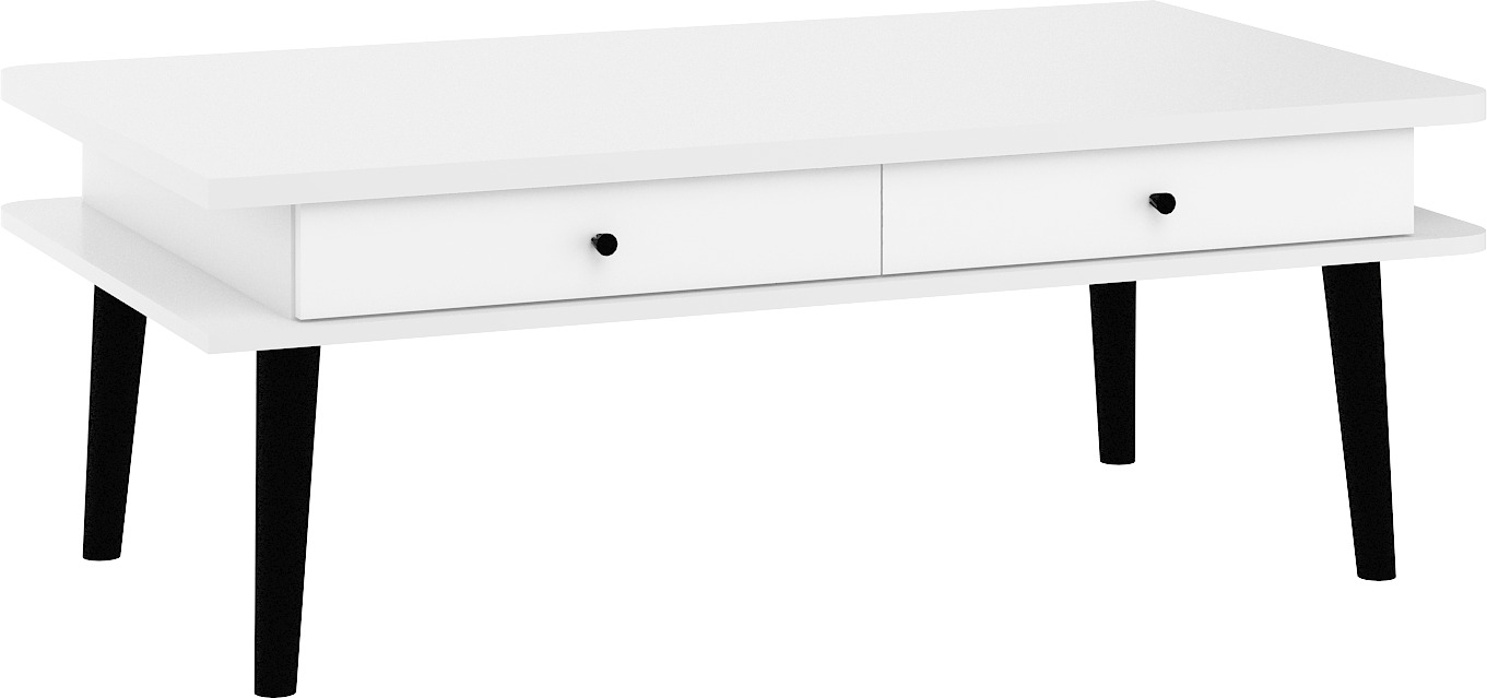 Konferenční stolek Dolce 11  Dekor lamina bílá/bílý lesk